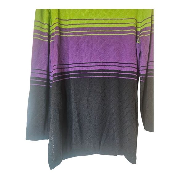 MISOOK Jacket Black Green Purple - Size XL - Picture 6 of 9